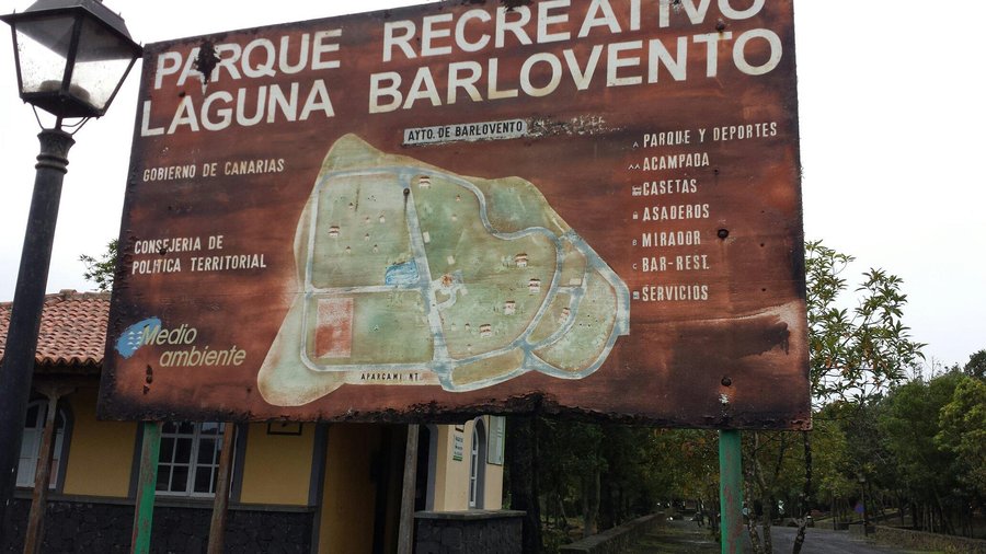 The park enterance
