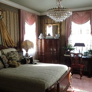 One of the guest rooms