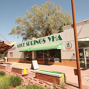 Front of Alice Springs YHA