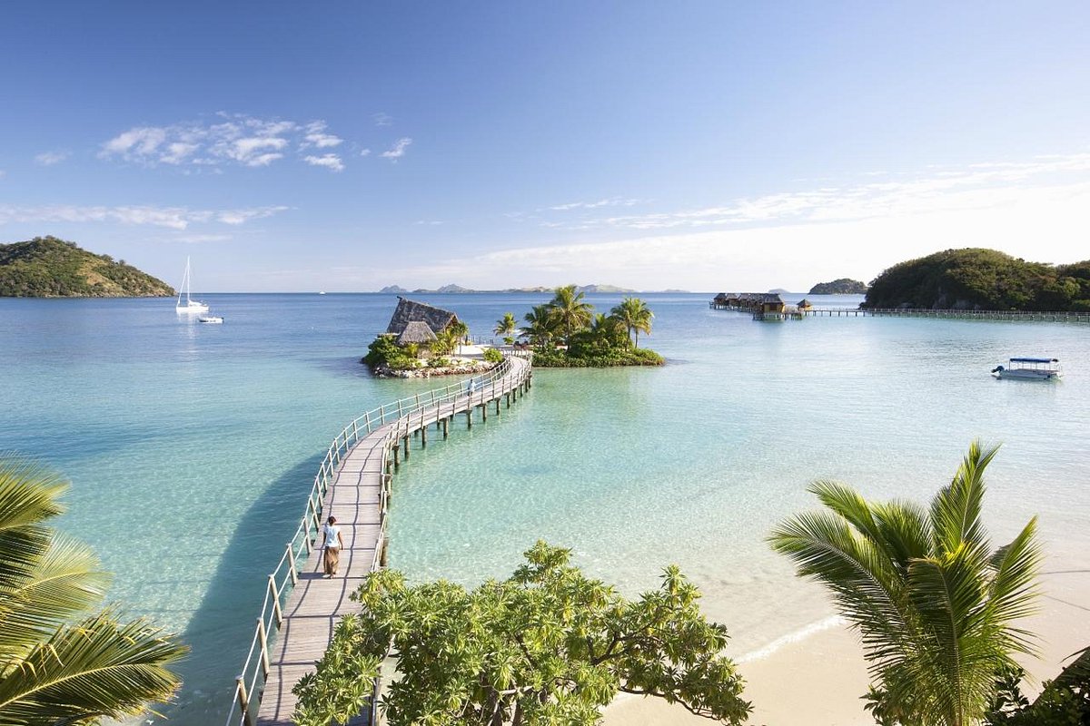 礁湖力酷力酷渡假村，位於南太平洋的飯店