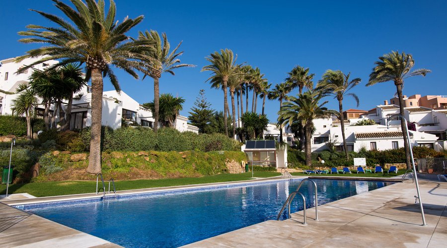 The Pool at the Costa Natura Naturist Apartment Hotel