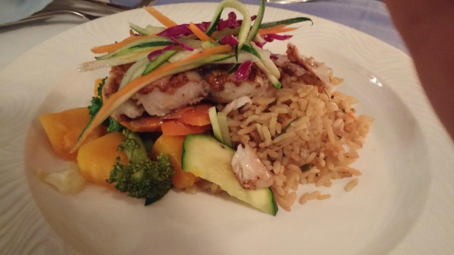 Mahi Mahi with Vegetables