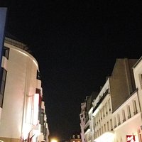 outside