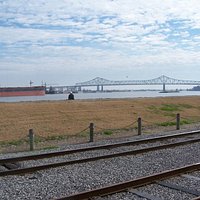 View of Mississippi River from the park