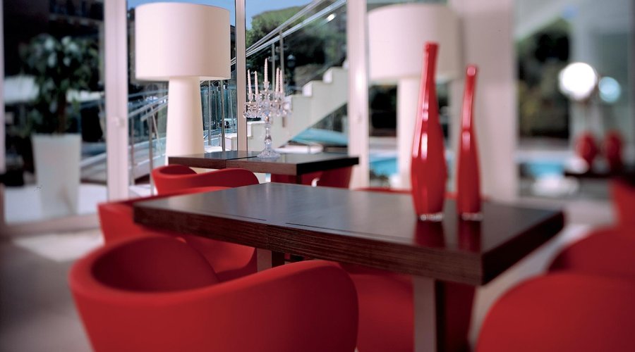 Veranda bar, Belvedere Hotel in Riccione