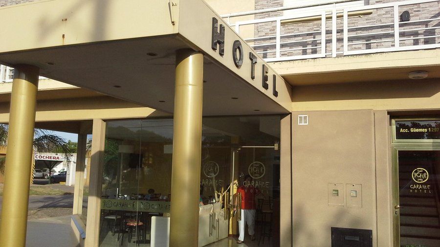 Entrada del hotel