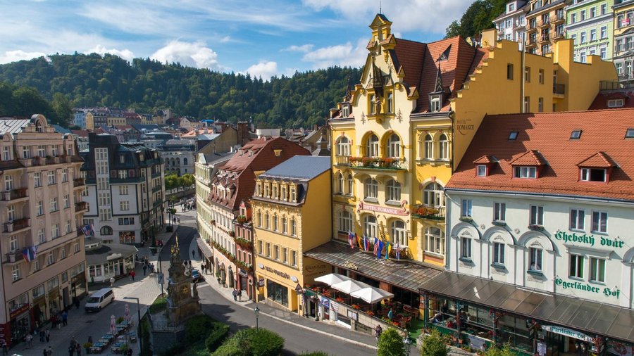 Hotel Romance in Trziste street