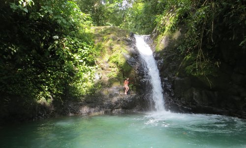 Upper waterfall and pool
