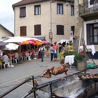terrasse fête du village août 2014