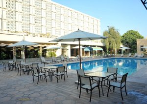 Pearl Continental Hotel Rawalpindi in Rawalpindi, image may contain: Hotel, Resort, Chair, Desk