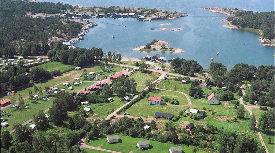 Aereal, view - Käringsund Resort Conference