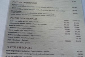 Menú