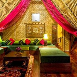 Private Exotic Lounge in villa