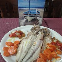 Lubina a la espalda