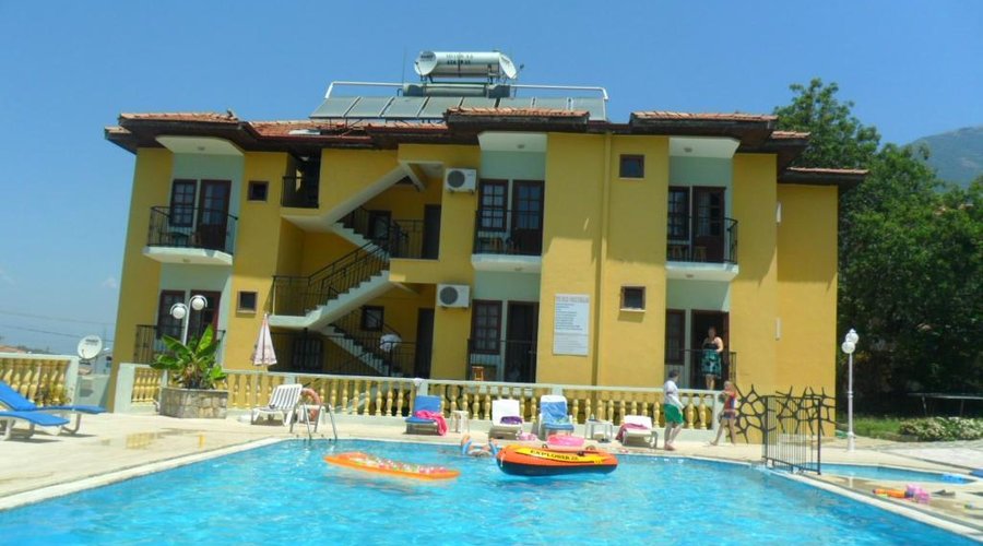 Hotel from pool