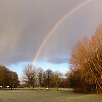 Crisp winter morning walk, lovely !!