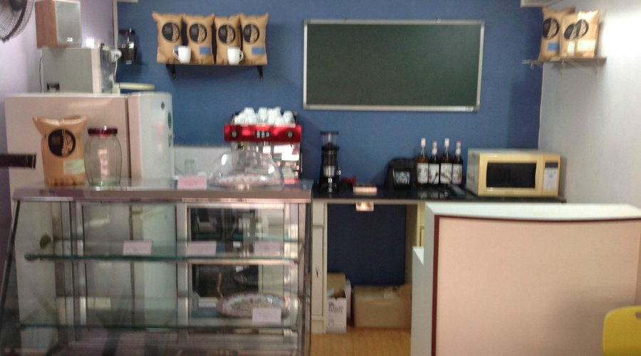 Inside the shop