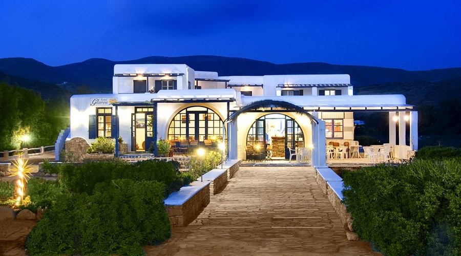Evening view of our hotel