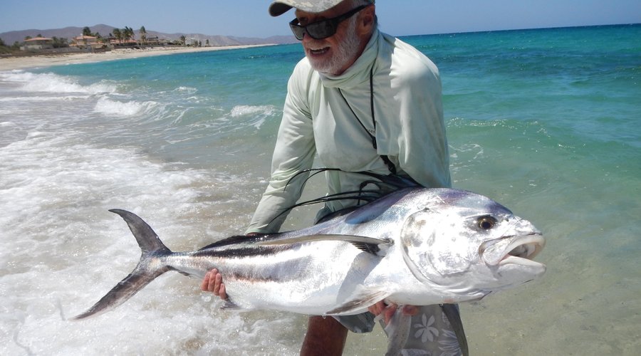 One of our successful fly fishing customers