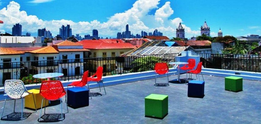 Roof patio