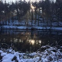 Winter sun.