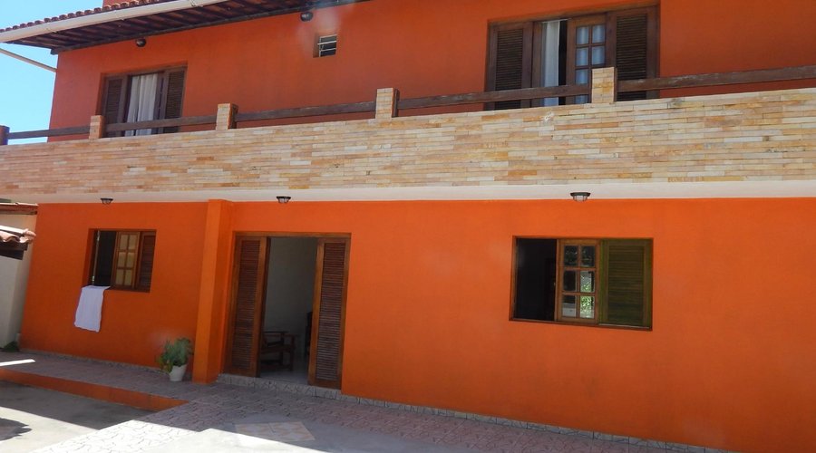 Entrada da pousada