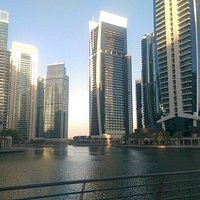 Good views with the lake