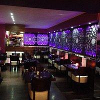 Upstairs dining area