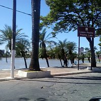 Lagoa com identificação