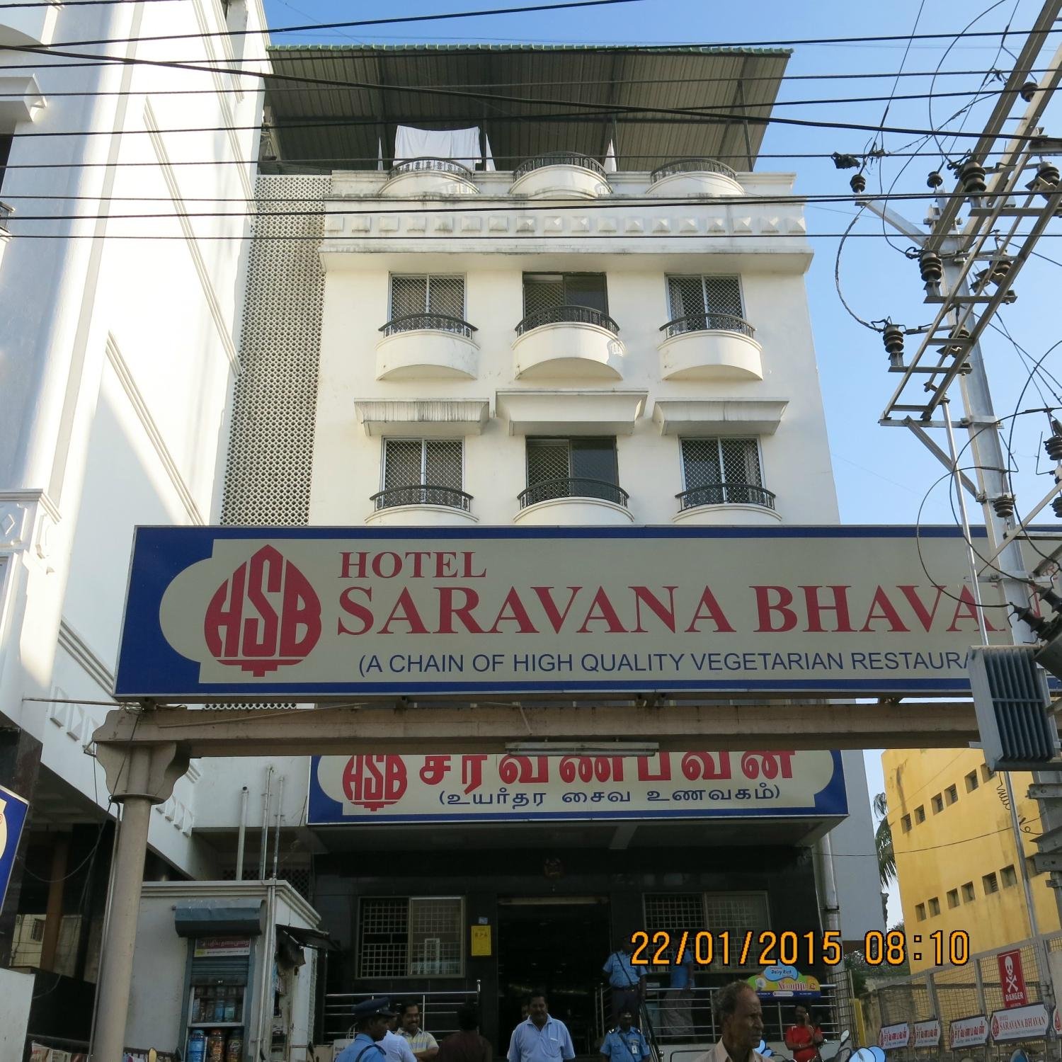 HOTEL SARAVANA BHAVAN, Kanchipuram - 504 Hotel Saravana Bhavan Gandhi ...