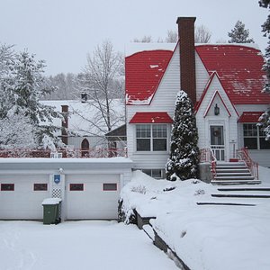 Front winter view