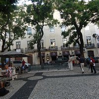 Aspecto do Largo do Carmo