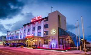 Hotel Keflavik in Keflavik, image may contain: Hotel, Shopping Mall, City, Urban