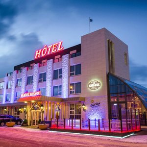 Hotel Keflavik in Keflavik, image may contain: Hotel, Shopping Mall, City, Urban