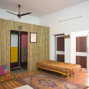 Spacious and Colourful Common Lounge