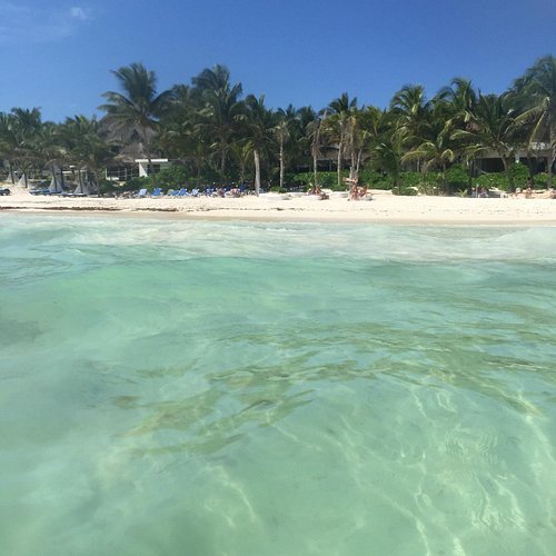 the beach tulum