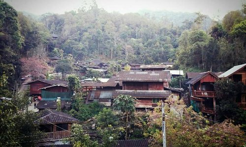 View from homestay in the morning