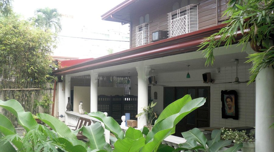 House view from garden