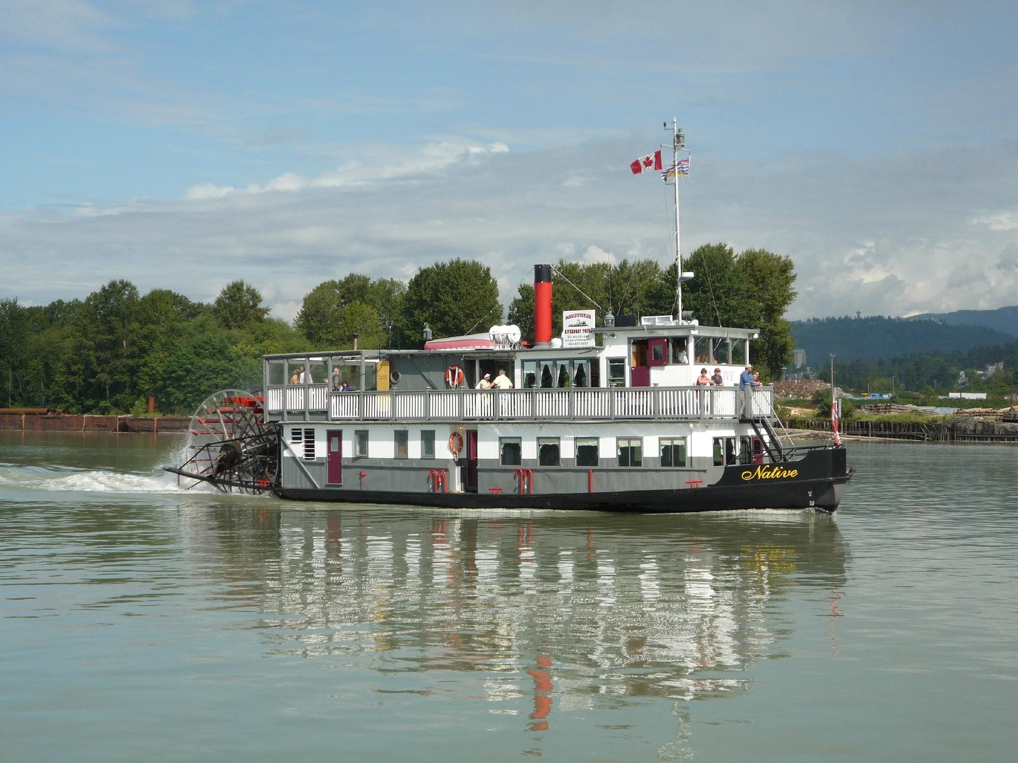 paddlewheeler riverboat tours new westminster bc