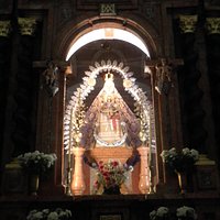 Imagen de la Virgen de la Sierra.