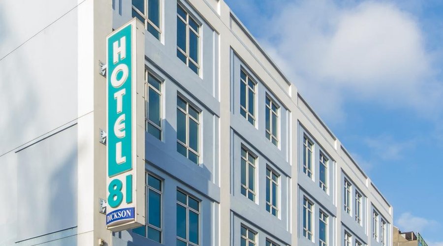 Hotel 81 Dickson building facade