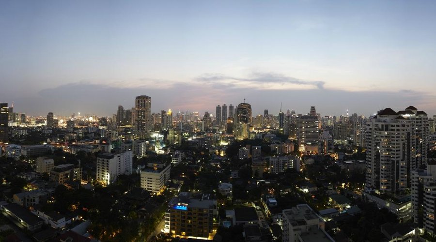 Panoramic view from our residence