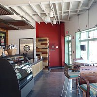 Interior entrance of the Filling Station