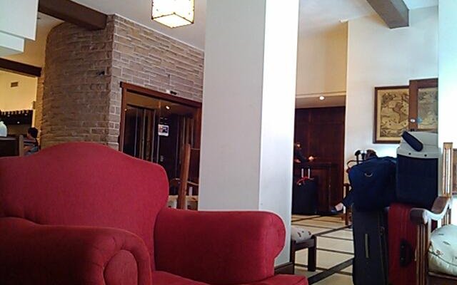 recepción del hotel