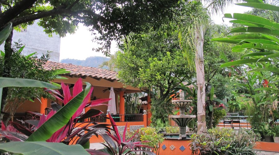 jardín interior