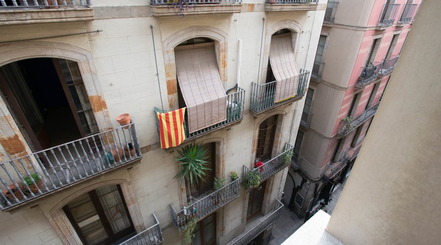 The Triple Room at the Hotel Barcelona House