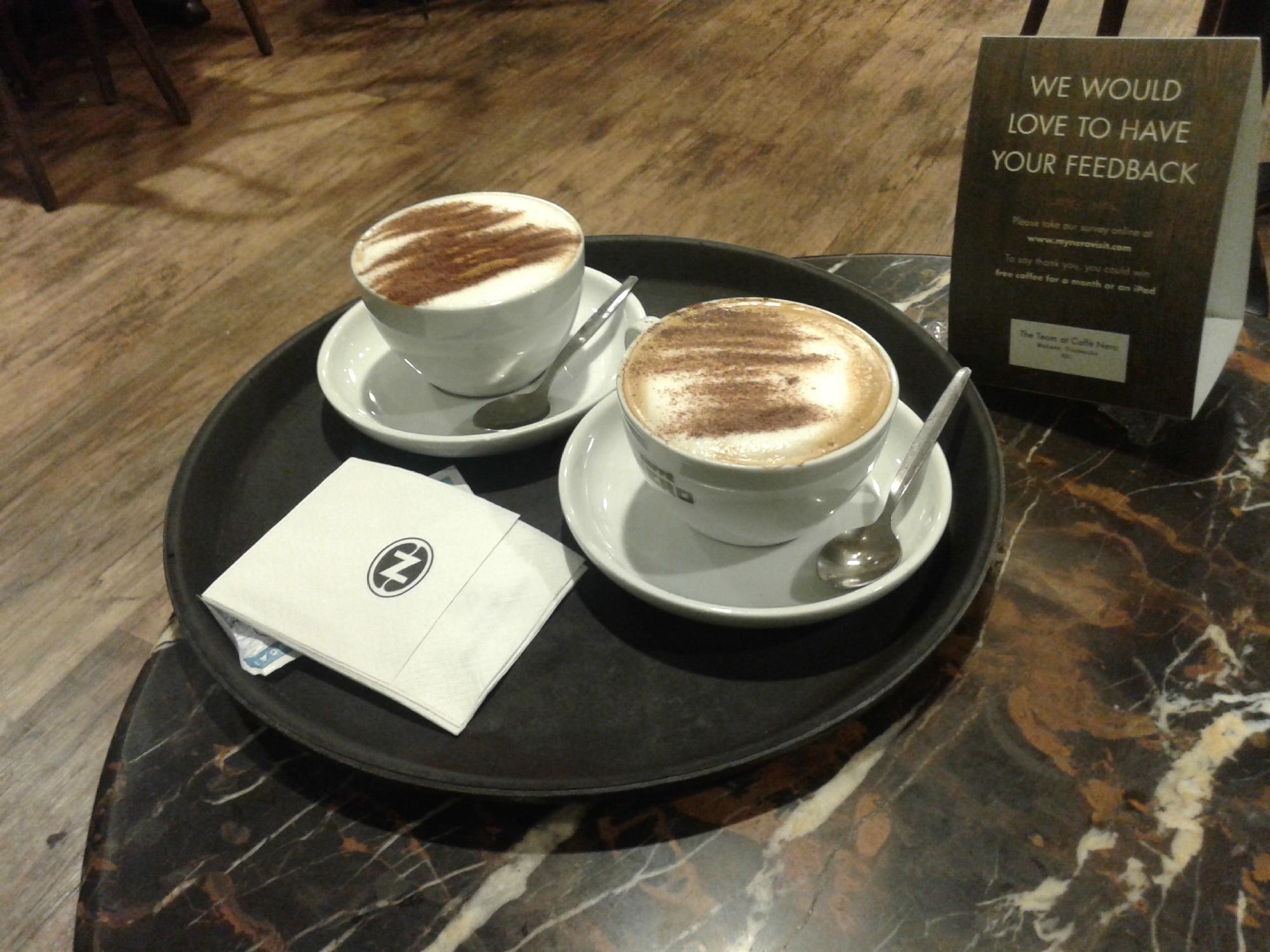 Cafe Nero, Londres - Portcullis House, Westminster - Menu Et Prix ...