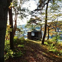 Schutzhütte auf dem Wiegerfelsen