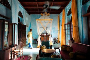 Emerson Spice Hotel in Zanzibar Island, image may contain: Resort, Hotel, Furniture, Indoors