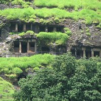 Another view of the caves